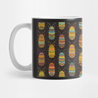 Retro Roly Polys - dirt Mug